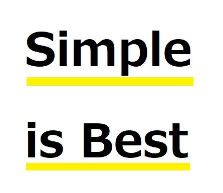 simpleisbest